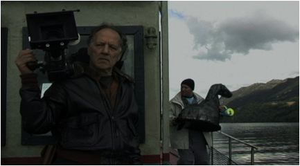 Herzog and Penn with “Nessie”