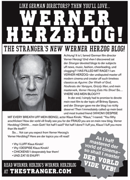 Werner Herzblog