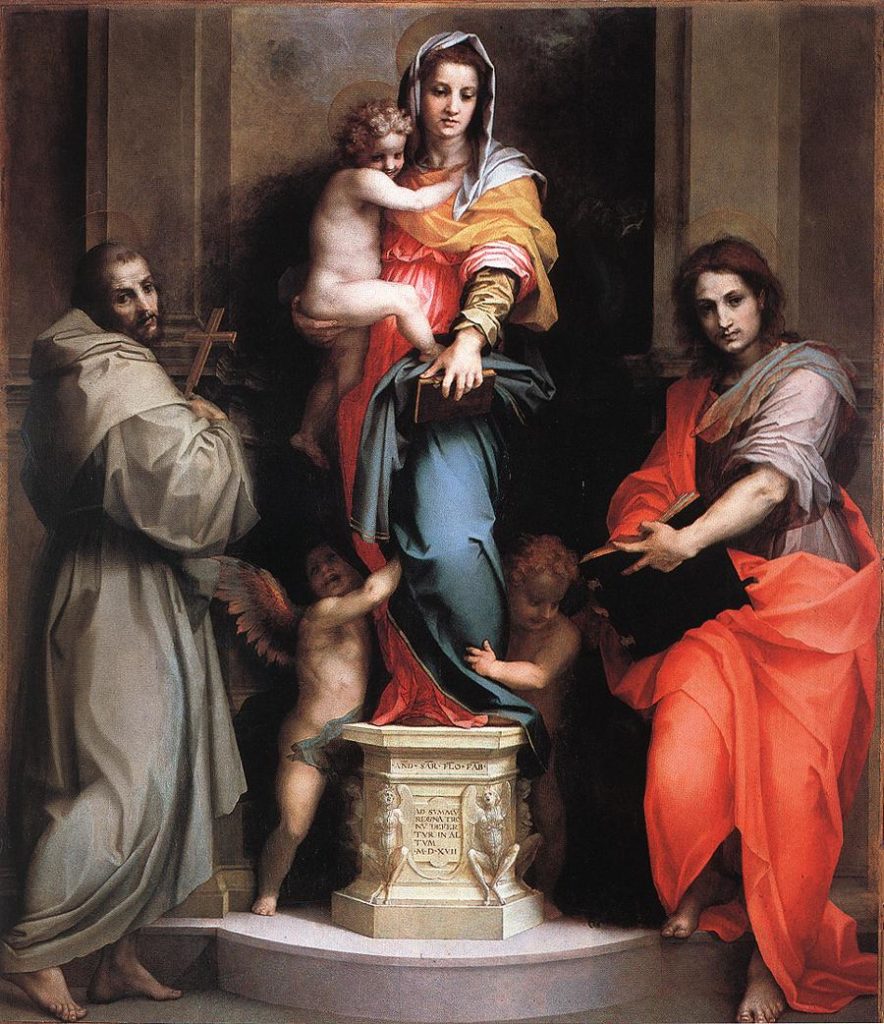 Andrea del Sarto, “Madonna delle Arpie” (Madonna of the Harpies, 1517)